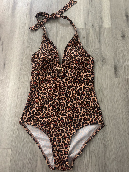 Kona Sol Other - Leopard-Print One-Piece Swimsuit